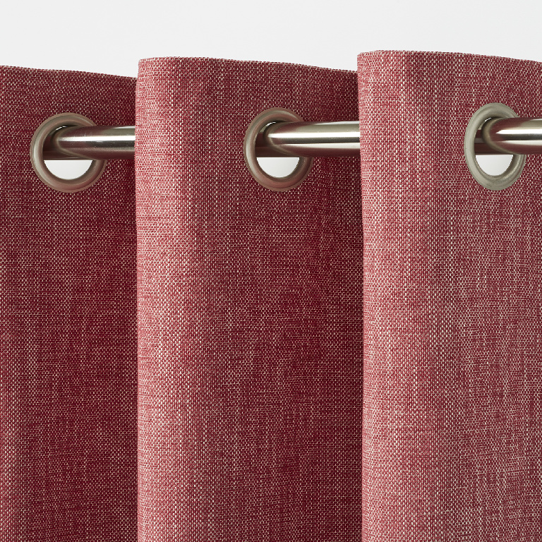 Draperie Tiga, rosu, 140 x 260 cm  GoodHome