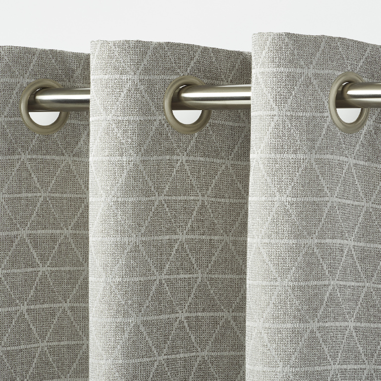 Draperie Lunsar, gri, 140 x 260 cm  GoodHome