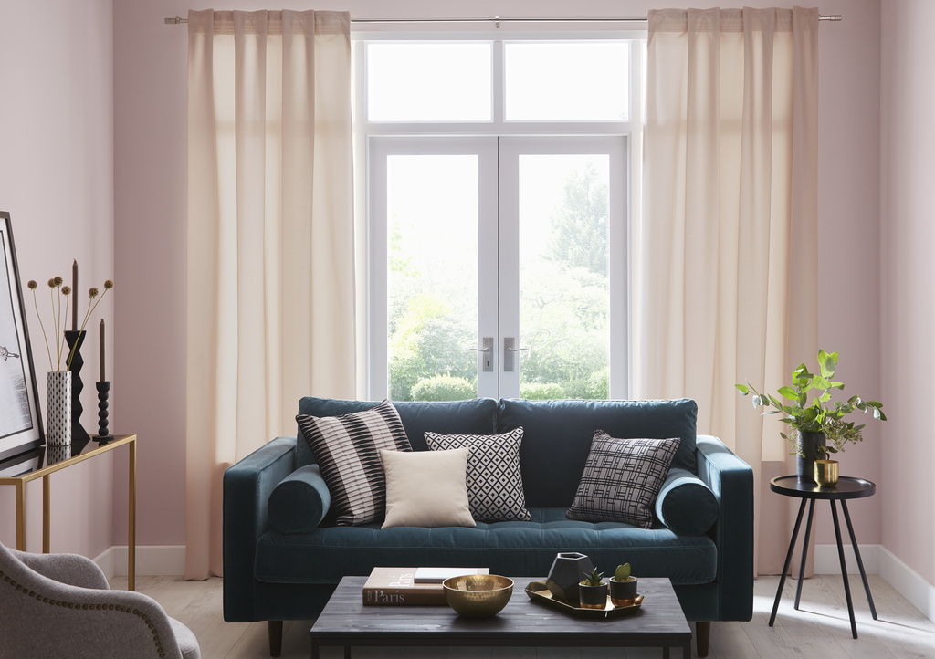 Draperie Klama, bej, 140 x 260 cm  GoodHome