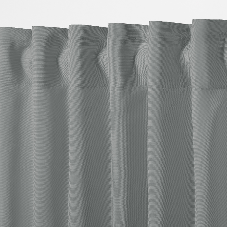 Draperie Klama, gri, 140 x 260 cm GoodHome