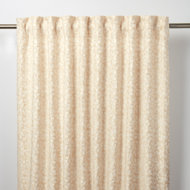 Draperie Mulgrave, bej, 140 x 260 cm GoodHome