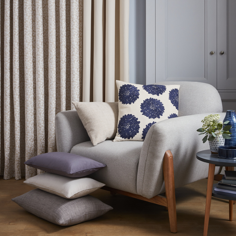Draperie Taowa, bej, 140 x 260 cm GoodHome