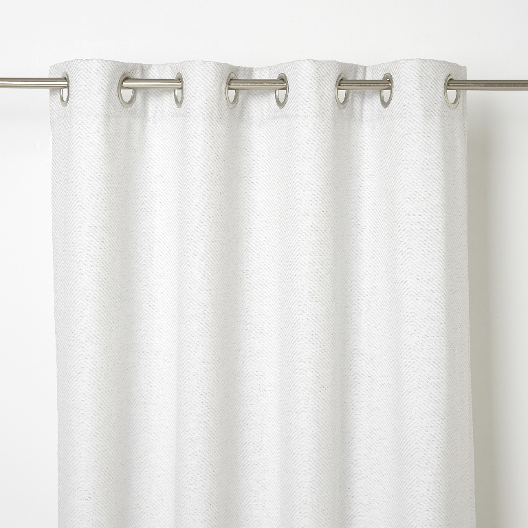 Draperie Danville, alb, 140 x 260 cm  GoodHome