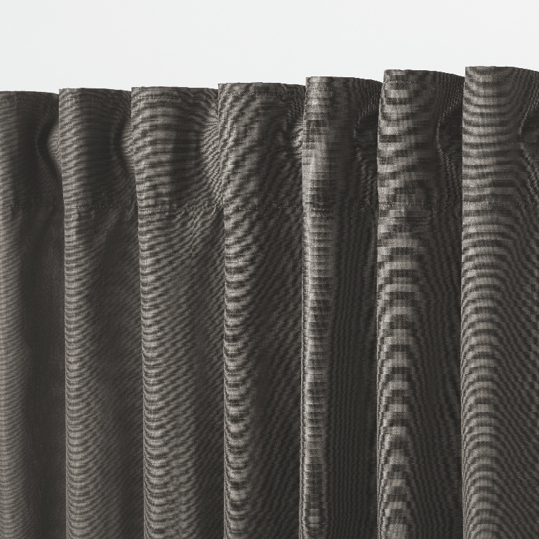 Draperie Klama, gri inchis, 140 x 260 cm GoodHome