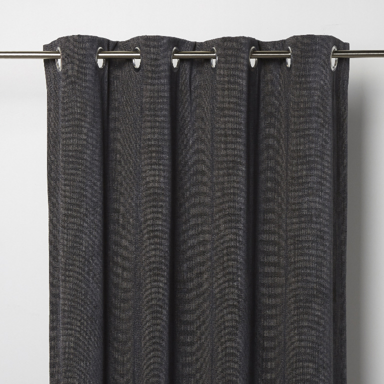 Draperie Pahea, negru, 135 x 260 cm GoodHome