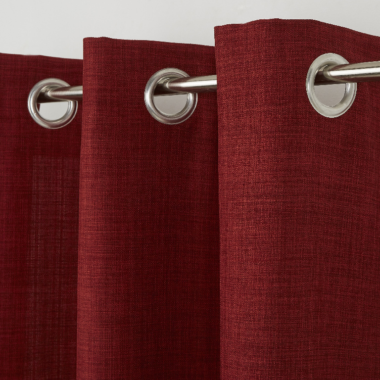 Draperie Novan, rosu, 140 x 260 cm  GoodHome