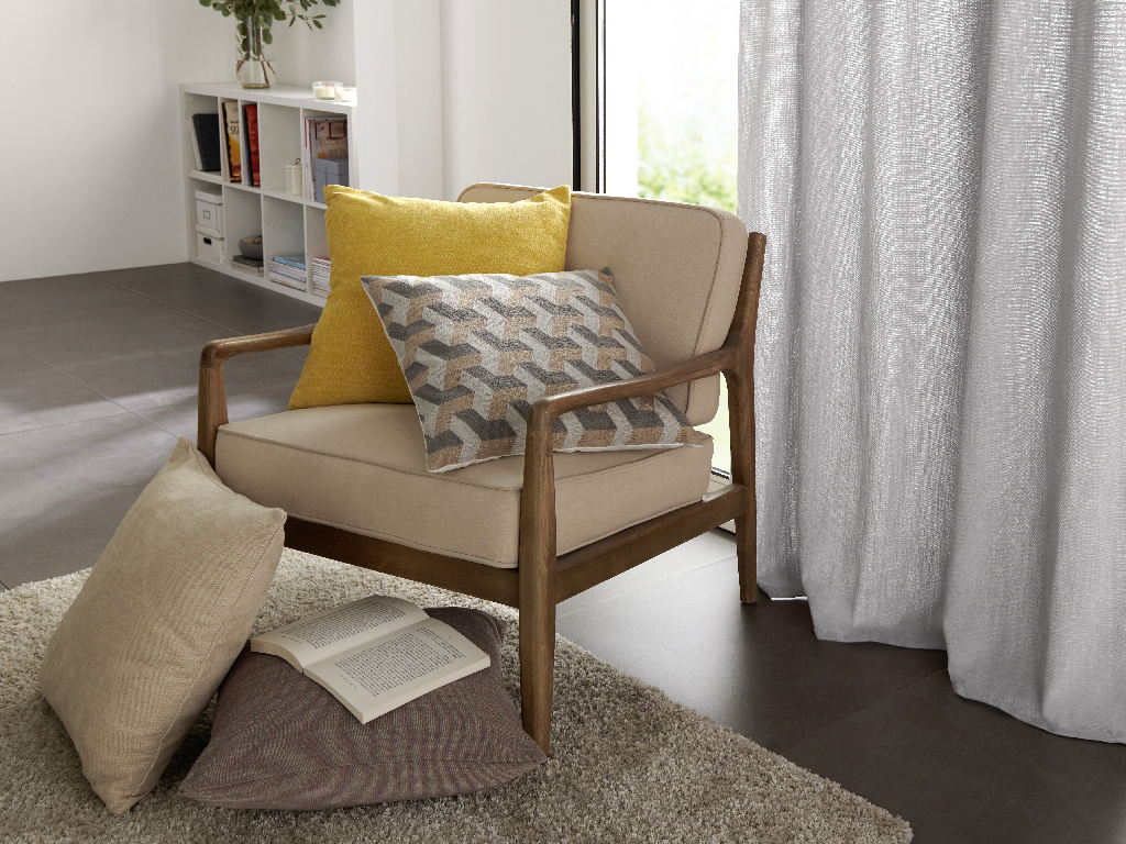 Draperie Pahea, gri, 135 x 260 cm  GoodHome