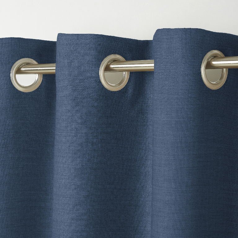 Draperie Novan, albastru inchis, 140 x 260 cm  GoodHome