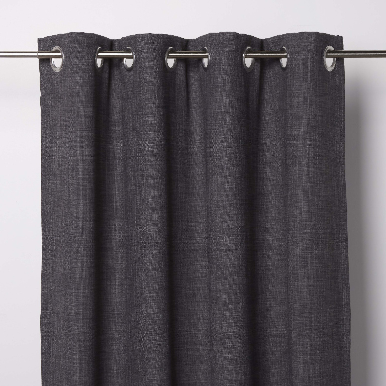 Draperie Novan, gri inchis, 140 x 260 cm  GoodHome