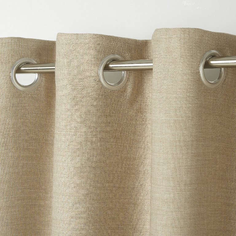 Draperie Novan, bej, 140 x 260 cm, Poliester  GoodHome