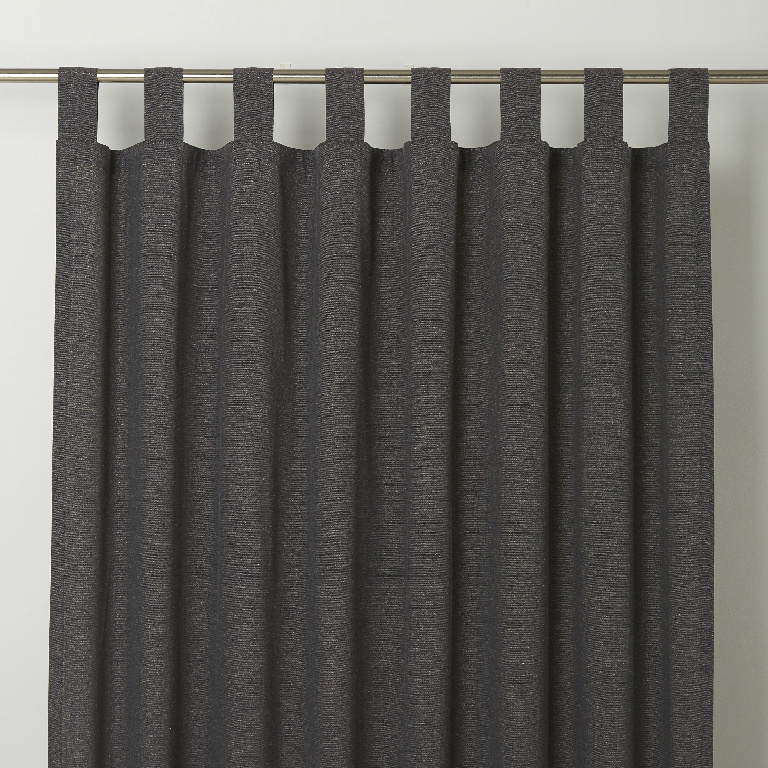 Perdea, gri, 2.6 x 1.4 m
