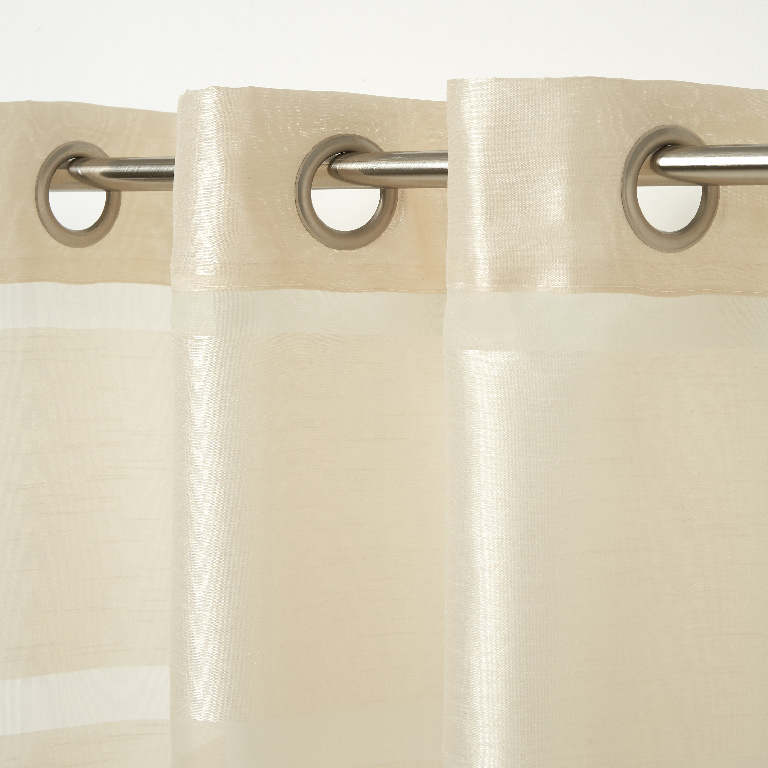 Perdea Nayo, bej, 3 x 1.4 m  GoodHome