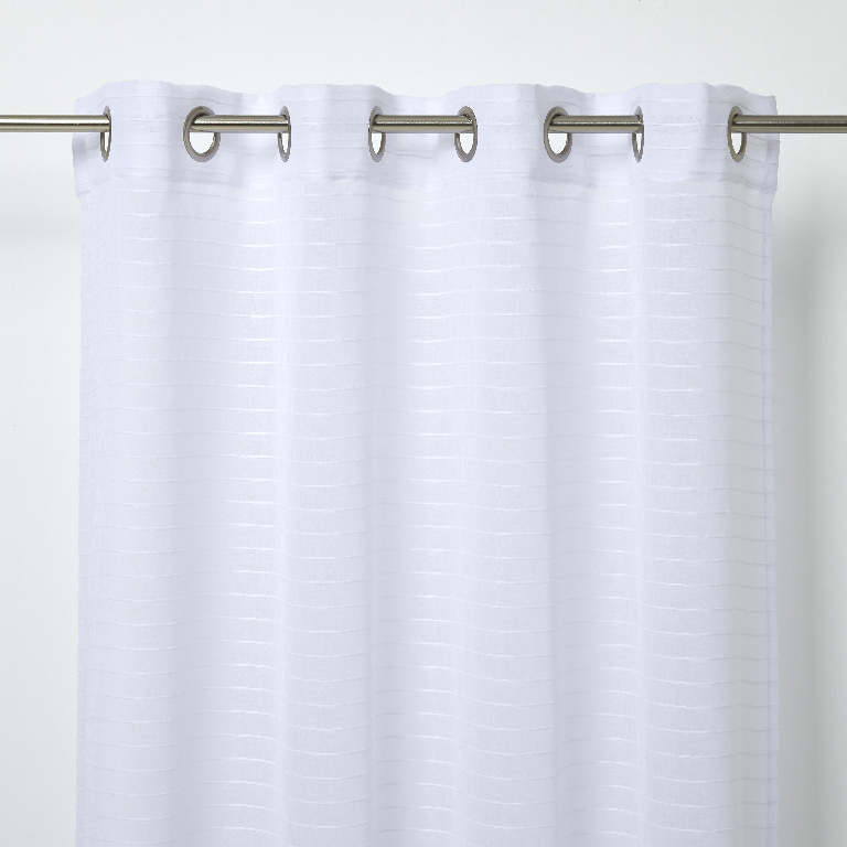 Perdea Batna, alb, 2.6 x 1.4 m  GoodHome
