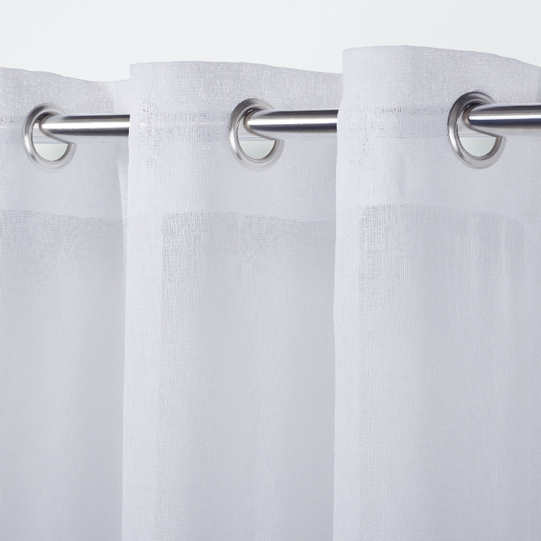Perdea Damak, alb, 2.6 x 1.4 m GoodHome