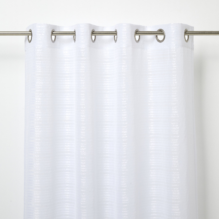 Perdea Gorham, alb, 2.6 x 1.4 m  GoodHome