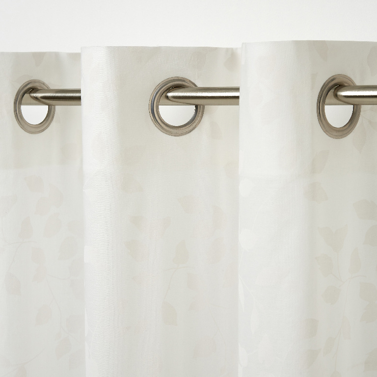 Perdea Miri, alb, 2.6 x 1.4 m  GoodHome