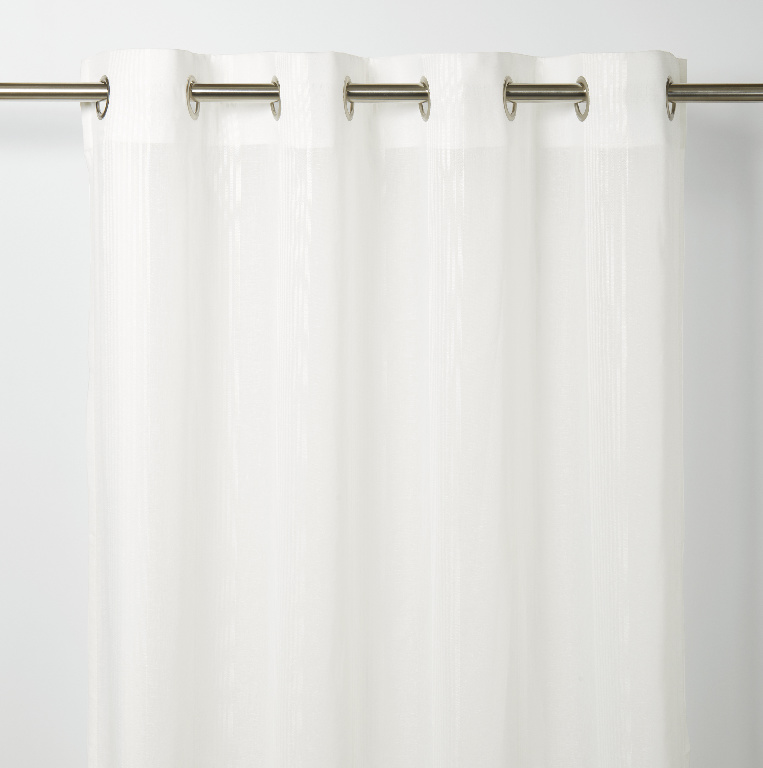 Perdea Lota, alb, 2.6 x 1.4 m GoodHome
