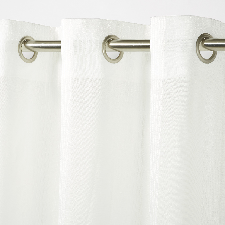 Perdea Lota, alb, 2.6 x 1.4 m GoodHome