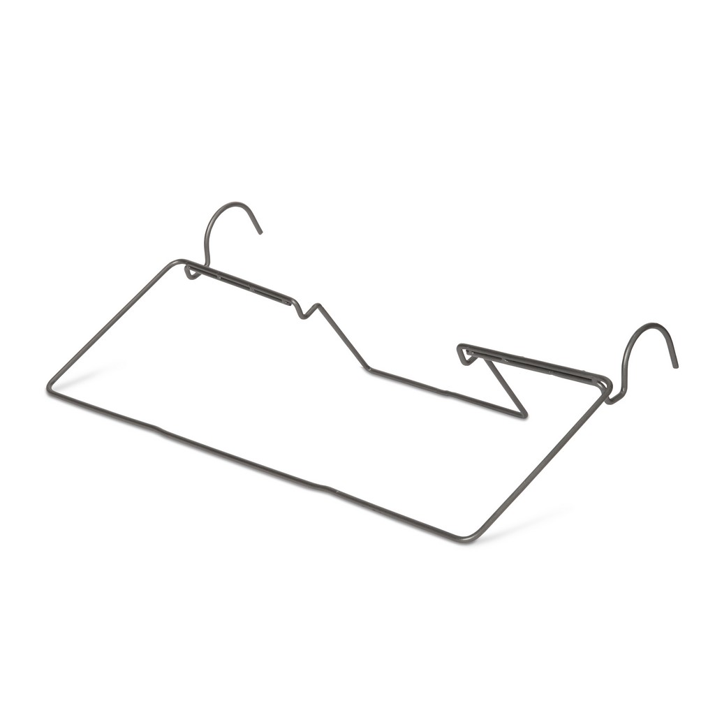 Suport ghiveci din metal, gri,  60 x 18 cm  Blooma