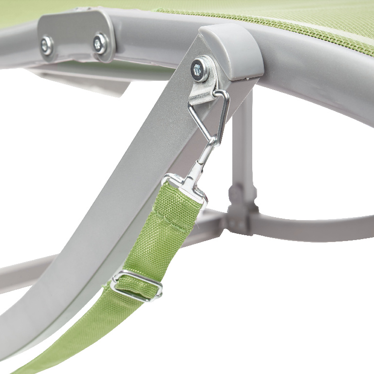 Sezlong terasa BLOOMA Papaya, 172 x 56 x 66 cm, verde