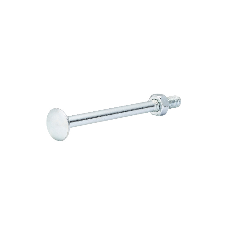 Surub cu cap bombat si gat patrat, 8 x 100 mm, vrac