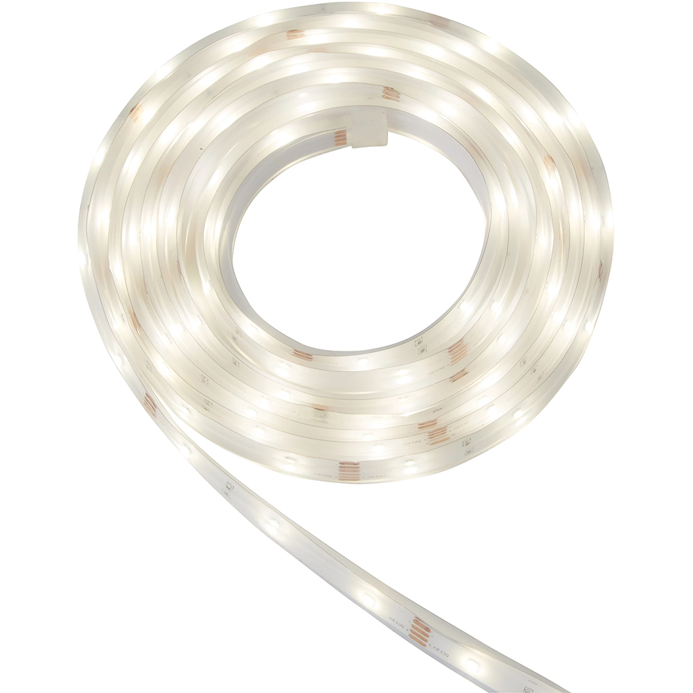Set banda LED si conectori COLOURS, 3.4W, IP20, plastic, alb, 1 m
