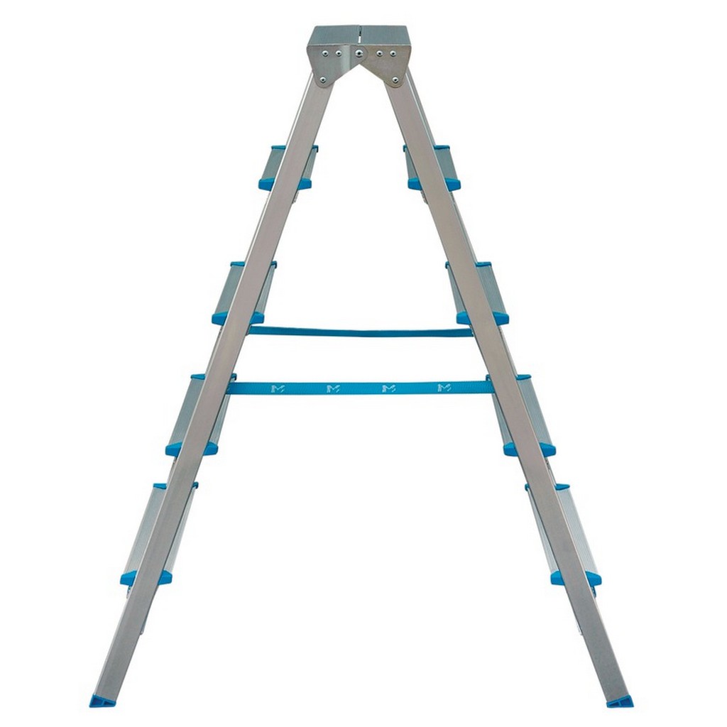 Scara aluminiu, 2 x 5 trepte, 108 cm  Mac Allister