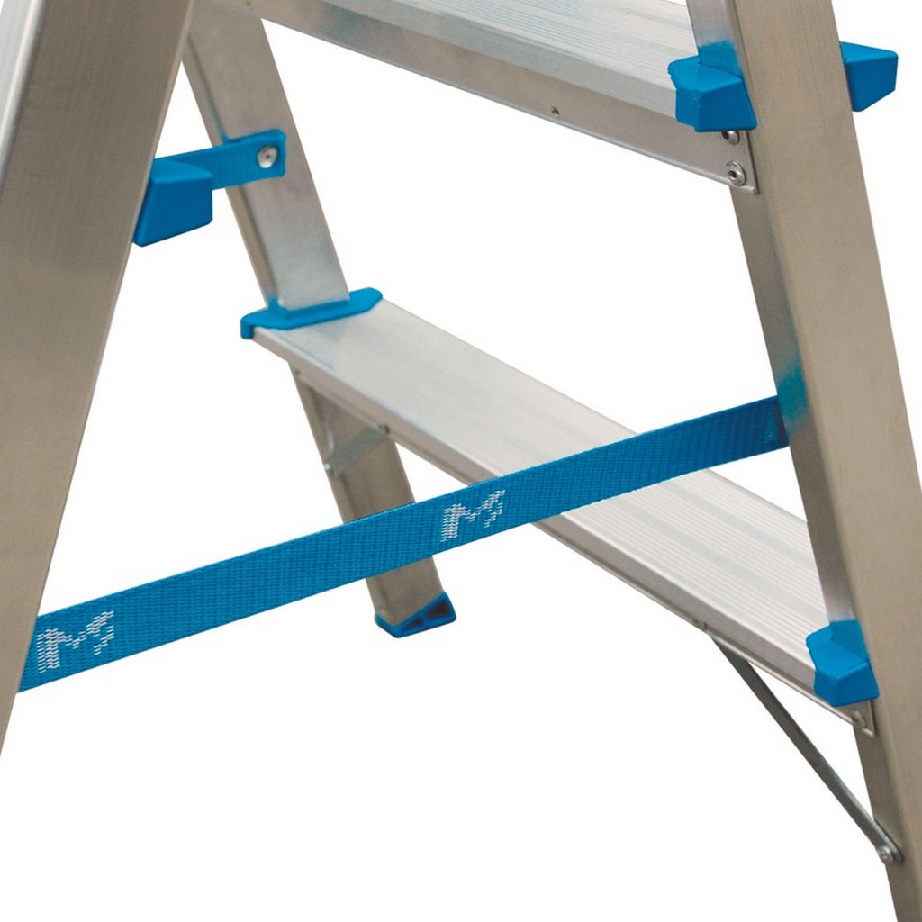 Scara aluminiu, 2 x 5 trepte, 108 cm  Mac Allister