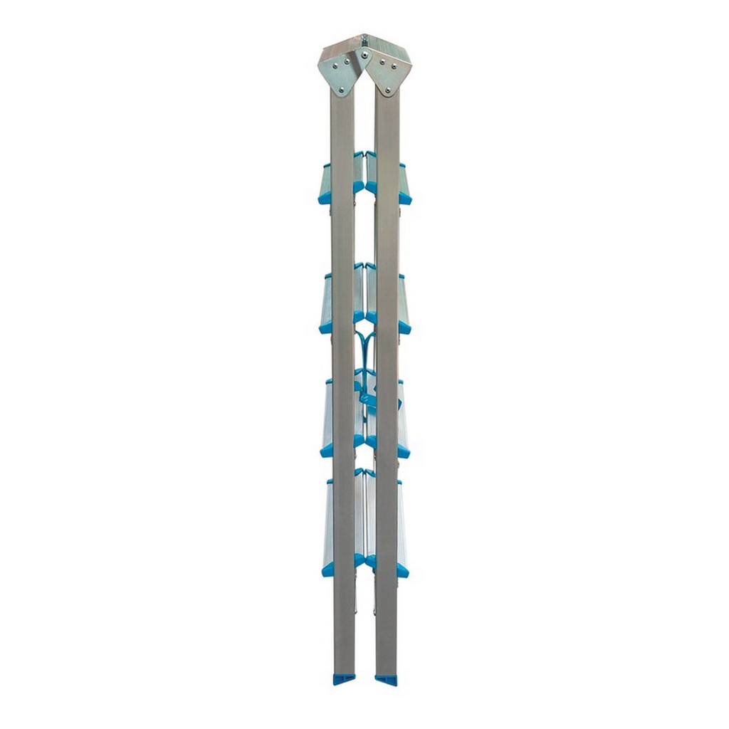 Scara aluminiu, 2 x 5 trepte, 108 cm  Mac Allister