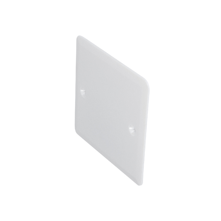 Capac doza DIALL, 80 x 80 mm, alb