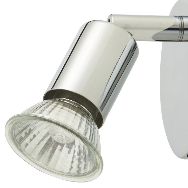 Spot LED Sasha, GU10, 50W, IP20, argintiu