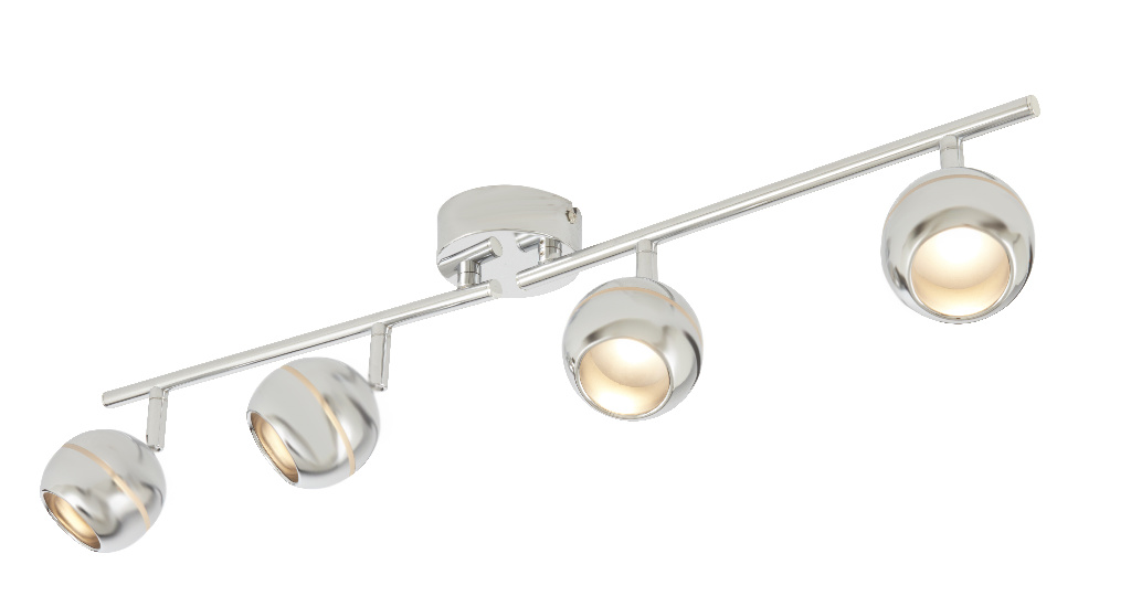 Spot LED COLOURS Melanippe, 350lm, 4 x 4.75W, 3000 K, crom