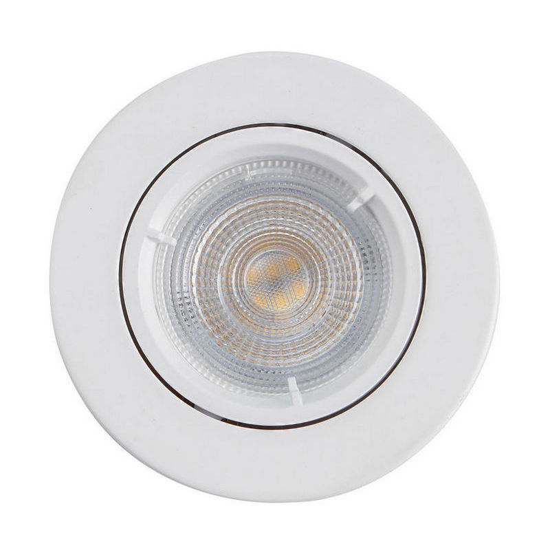 Spot LED COLOURS Caius, GU10, 4.9W, 345lm, 2700K, alb