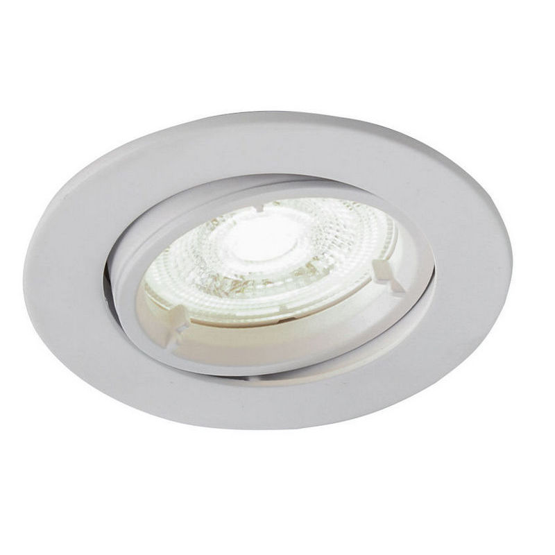 Spot LED COLOURS Caius, GU10, 4.9W, 345lm, 2700K, alb