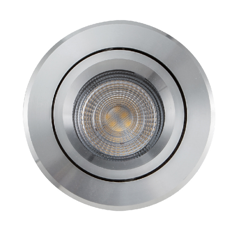 Spot LED COLOURS Priam, GU10, 4.9W, 345lm, 2700K, argintiu