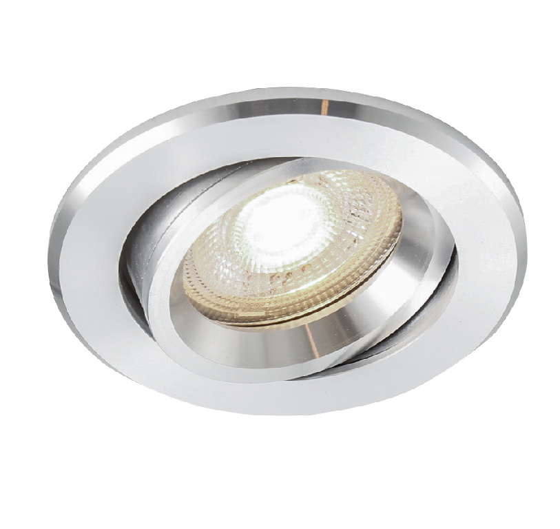 Spot LED COLOURS Priam, GU10, 4.9W, 345lm, 2700K, argintiu