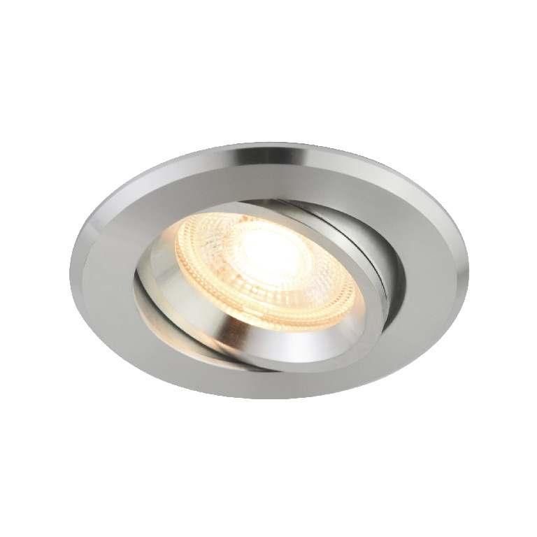 Spot LED COLOURS Priam, GU10, 4.9W, 345lm, 2700K, argintiu