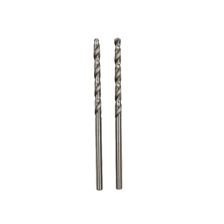 Burghiu pentru metal Forge Steel, HSS DIN 338, 2 bucati, negru, 2.5 x 57 mm, otel