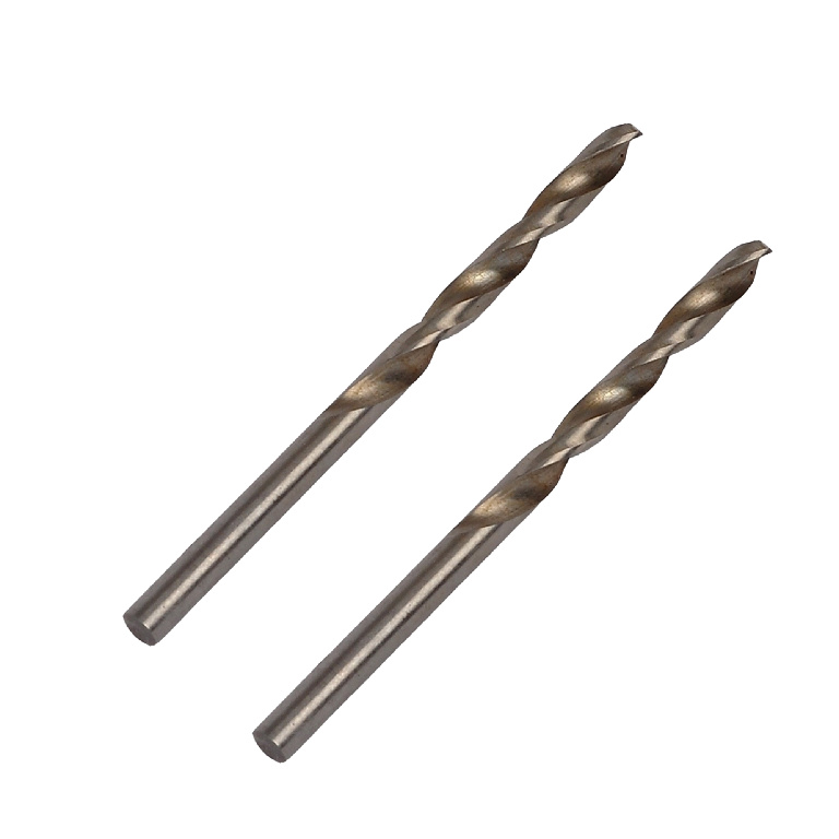 Burghiu pentru metal Forge Steel, HSS DIN 338, 2 bucati, 3.5 x 70 mm, otel