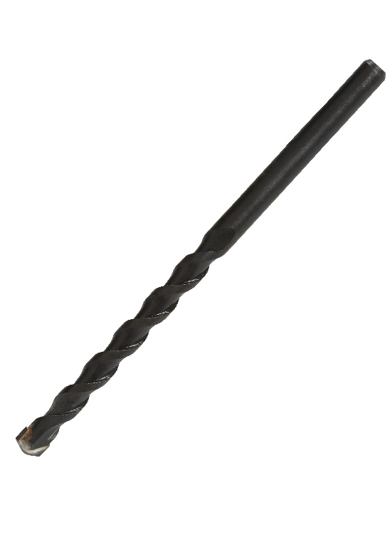 Burghiu placi ceramice Universal fit, varf ascutit din carbura de tungsten, 6 mm, 100 mm, otel, negru