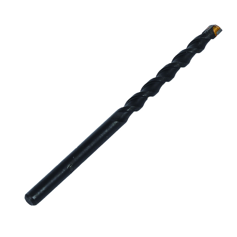 Burghiu placi ceramice Universal fit, varf ascutit din carbura de tungsten, 8 mm, 120 mm, otel, negru