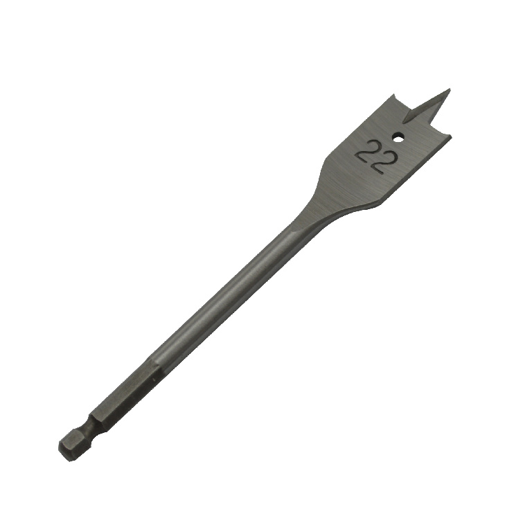 Burghiu plat pentru lemn Universal, gri, 22 mm, otel