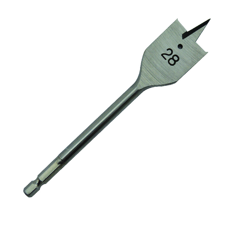Burghiu lemn, tija hexagonala Universal Fit, 152 x 43 x 5 mm, 28 mm, otel