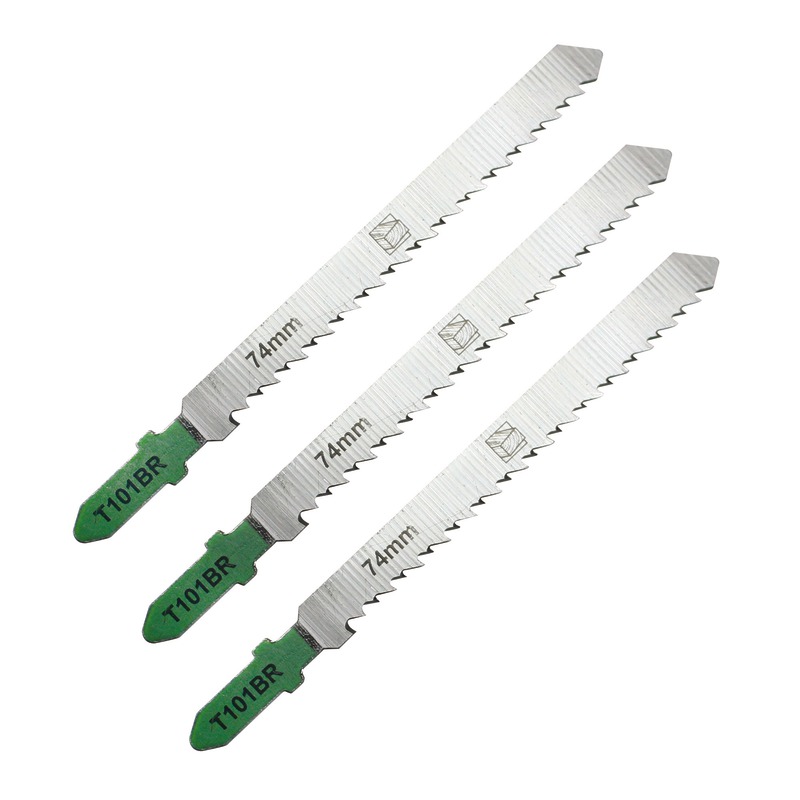 Set 3 lame fierastrau pedular Universal Fit T101BR, 74 mm