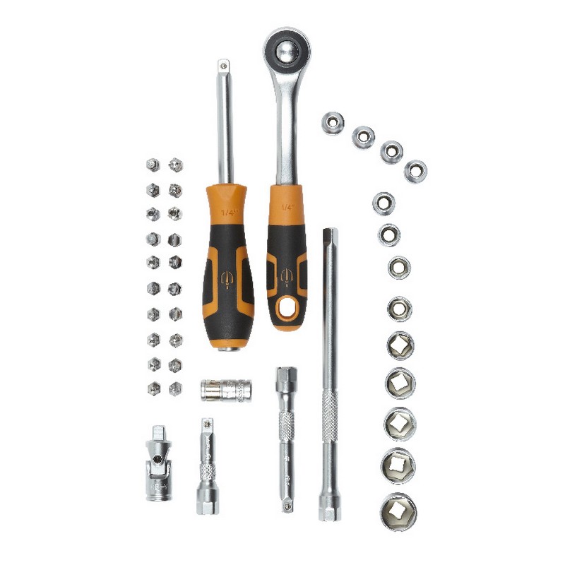 Set chei tubulare Magnusson, 13 piese, otel crom-vanadiu, model standard