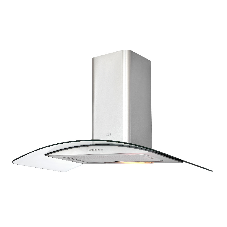 Hota decorativa Cooke & Lewis CLCGS90, 1 motor, 338 m3/h, L 90 cm, inox