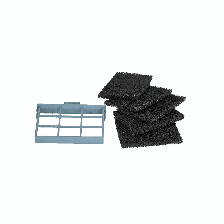 Filtru pentru hota CARBFILT7 COOKE & LEWIS, montare cu cleme, carbon si polipropilena, negru
