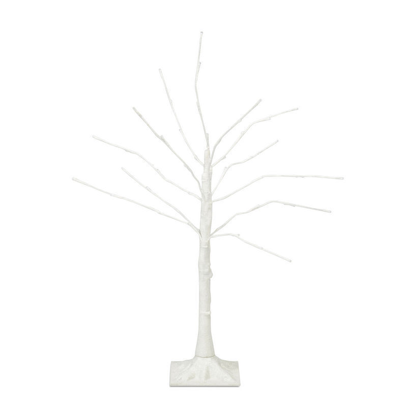 Decoratiune Mesteacan cu LED, 91 cm, alb