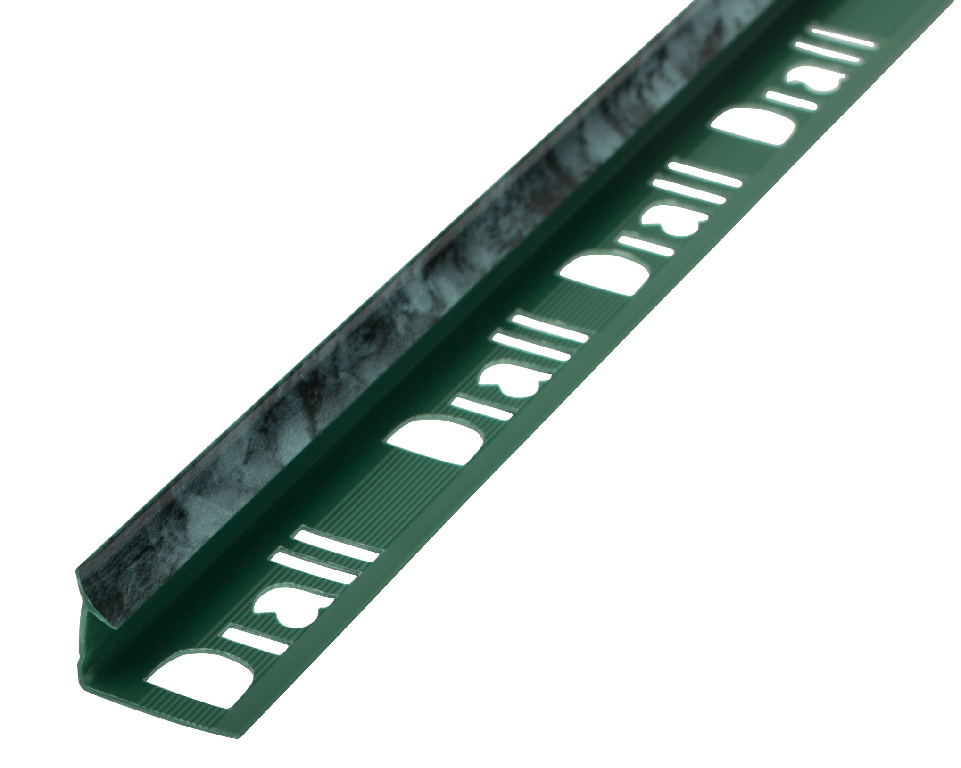 Profil semirotund DIALL, 9 mm, PVC, verde