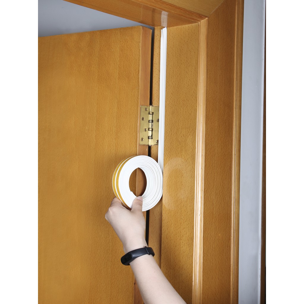 Banda etansare DIALL, cauciuc, 6 m x 9 mm, alb